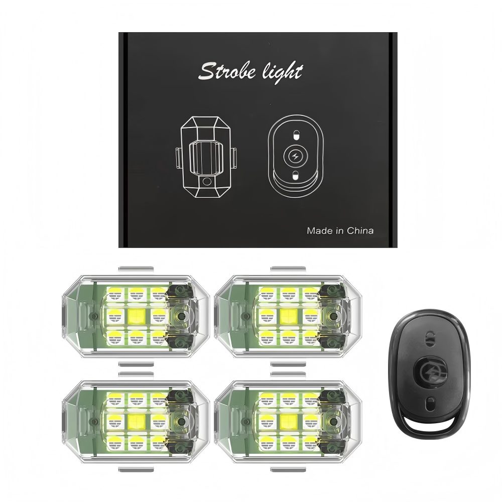 2PCS/4PCS Wireless LED Drone S - Drone Strobe Light recensione e prezzo