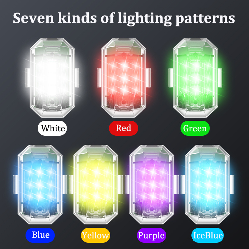 2PCS/4PCS Wireless LED Drone S - Drone Strobe Light recensione e prezzo