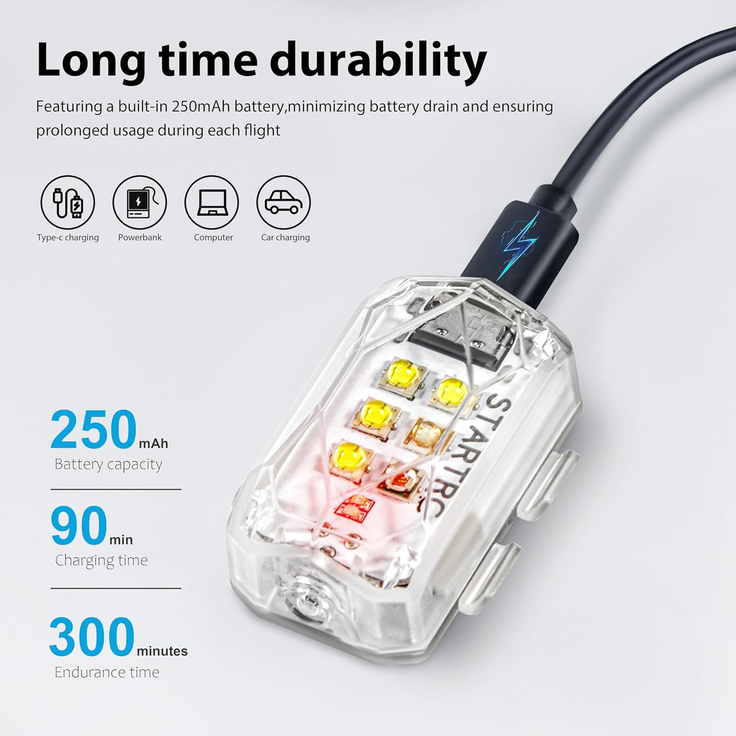 STARTRC Drone Strobe Light Ant - Drone Strobe Light recensione e prezzo