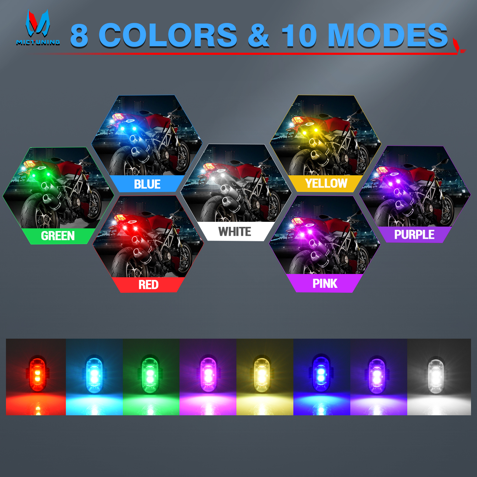 MICTUNING Wireless LED Strobe  - Drone Strobe Light recensione e prezzo