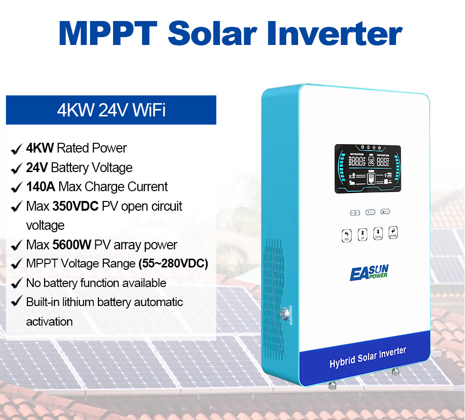 EASUN POWER 4KW Inverter 110V  - Drone Solar Charger recensione e prezzo
