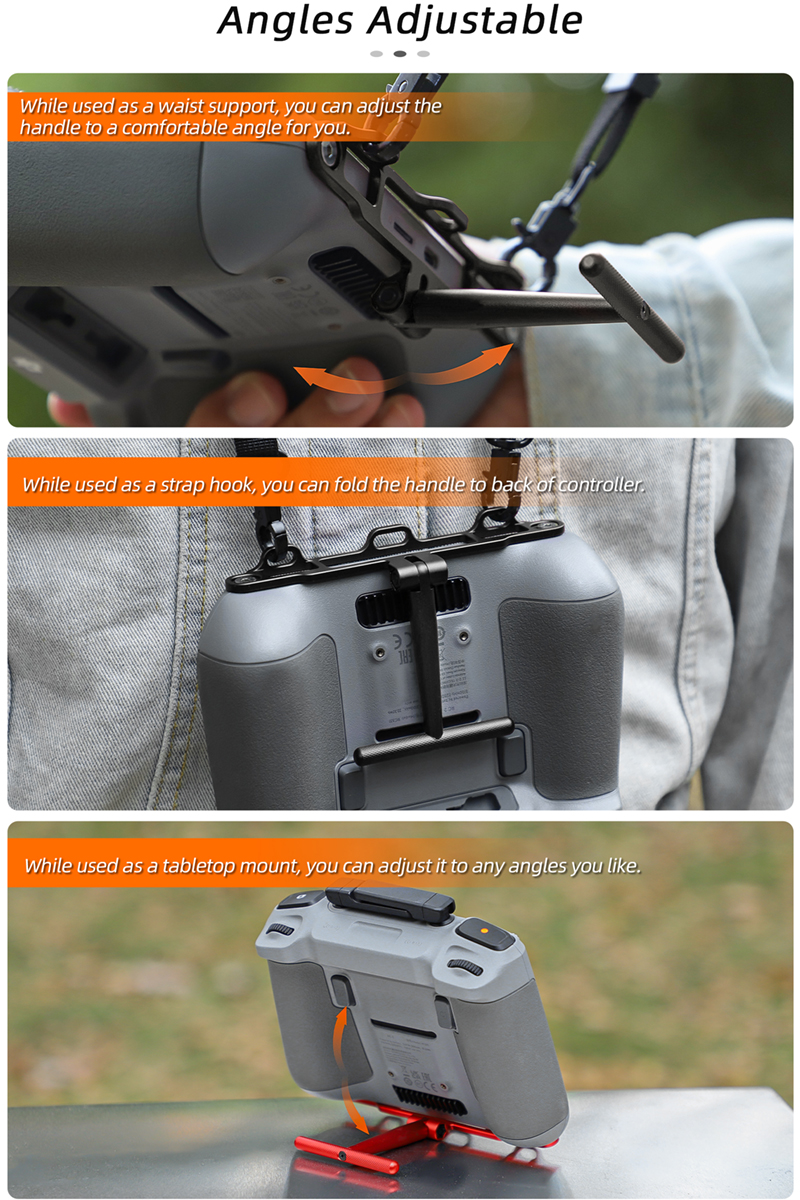 2in1 Handle Stand Bracket Neck - Drone Remote Controller Lanyard recensione e prezzo