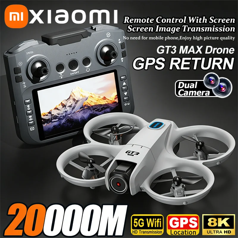 Xiaomi GT3 MAX GPS Drone 8K Ae - Drone Battery Adapter recensione e prezzo