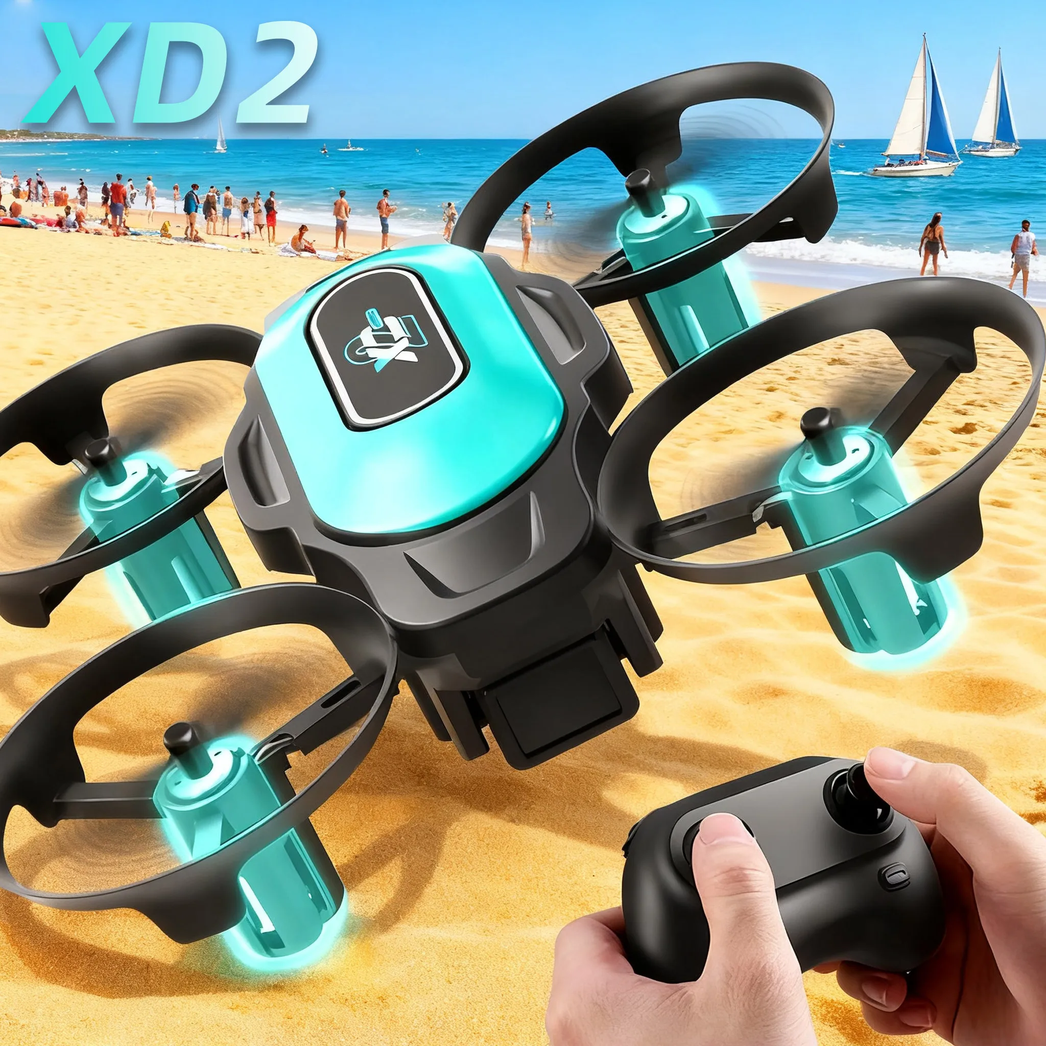 XD2 Mini Drone, 360° Stunt Fli - Drone Remote Controller Lanyard recensione e prezzo