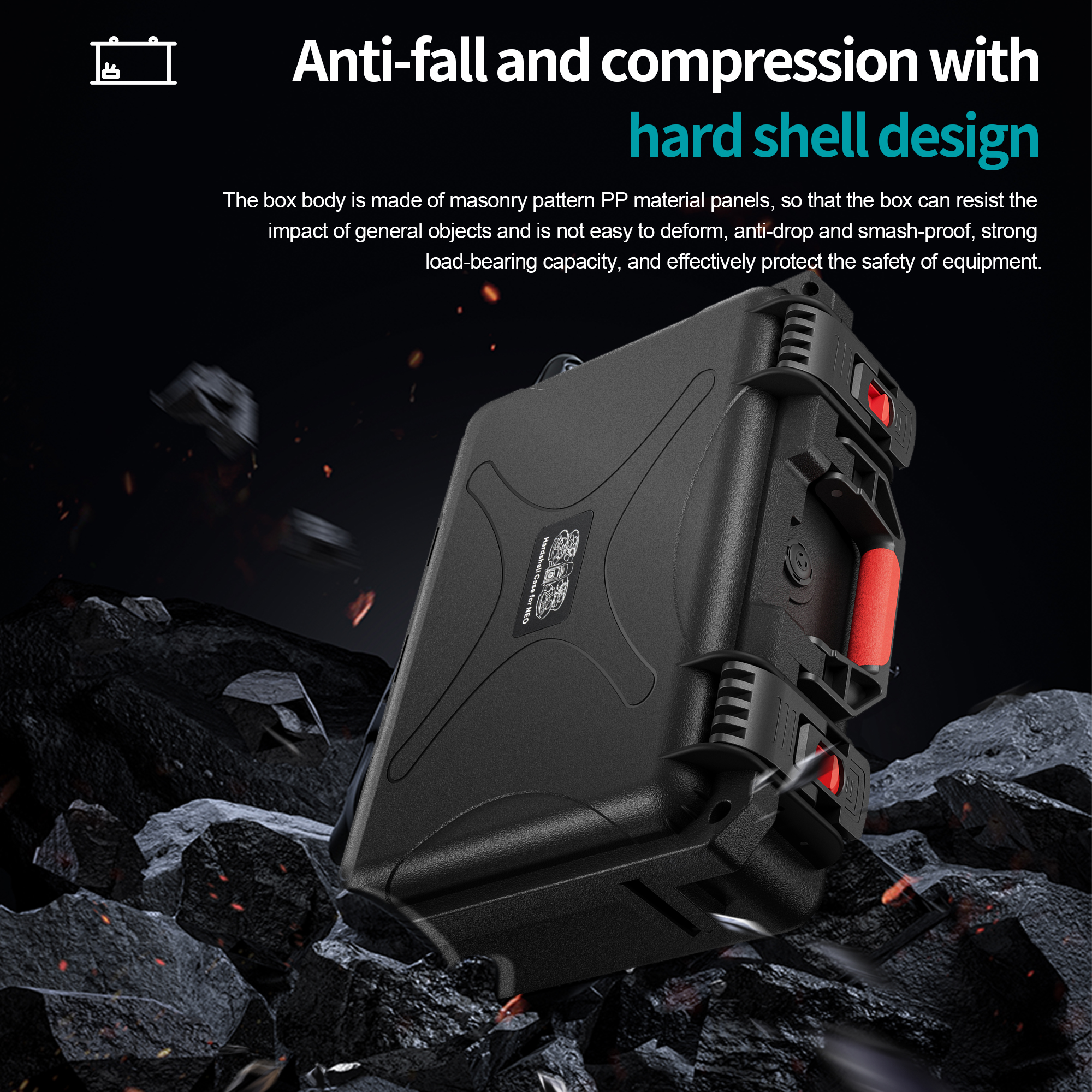 Portable Hard Waterproof Case  - Drone Controller Hood recensione e prezzo