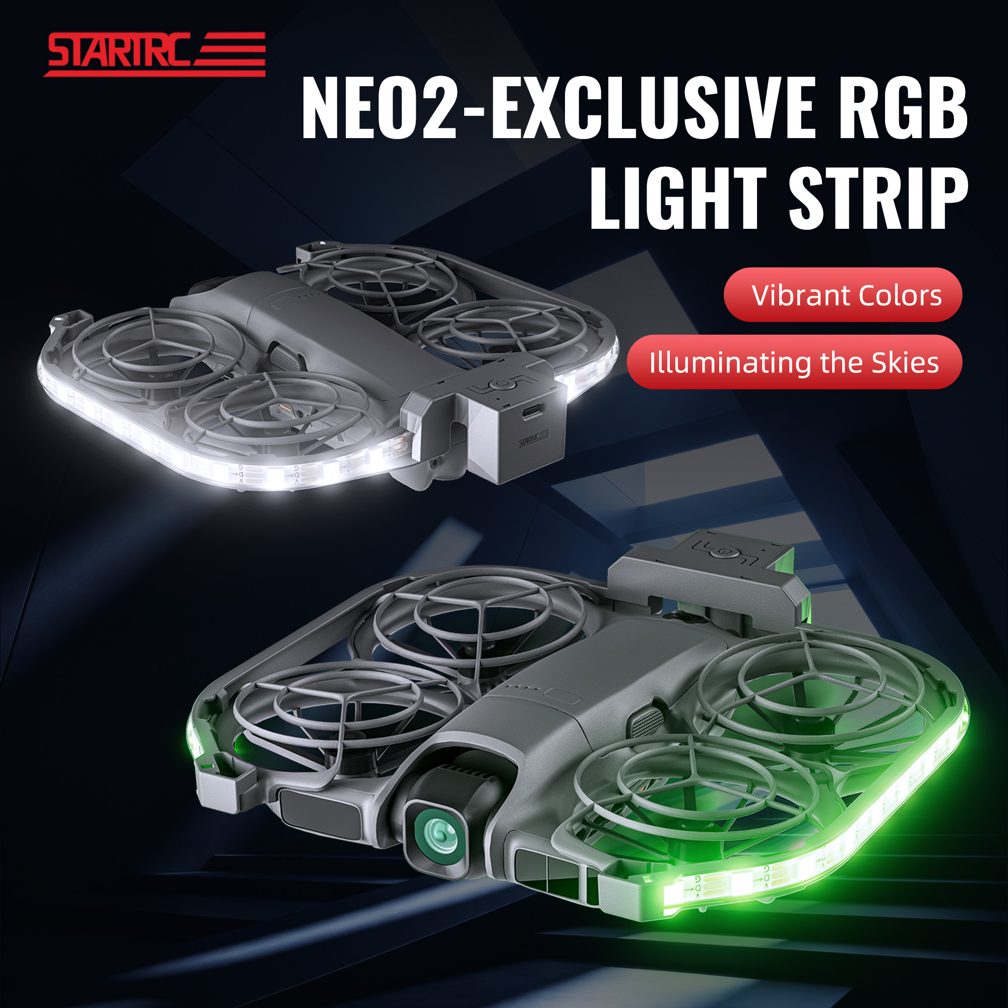 STARTRC RGB LED Light Strip Fo - Drone Beacon Light recensione e prezzo