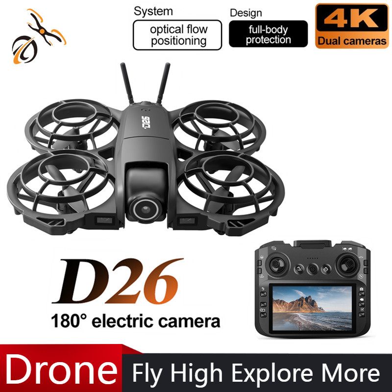 D26 Drone 4K Aerial HD 180° Ca - Drone Battery Adapter recensione e prezzo
