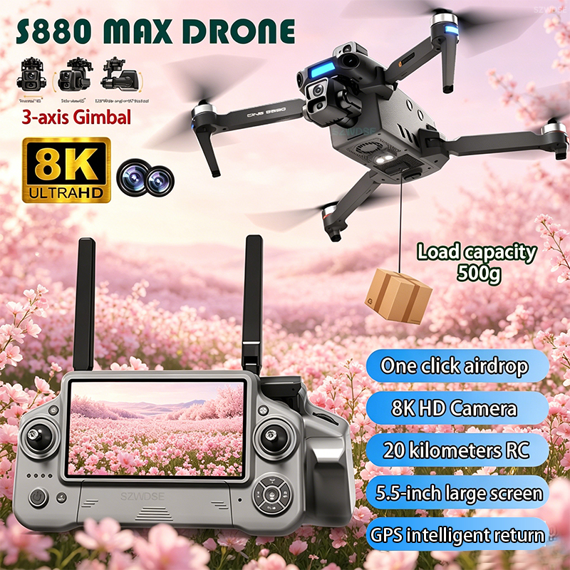 2026 New 8K Dual Camera Drone  - Drone Battery Adapter recensione e prezzo