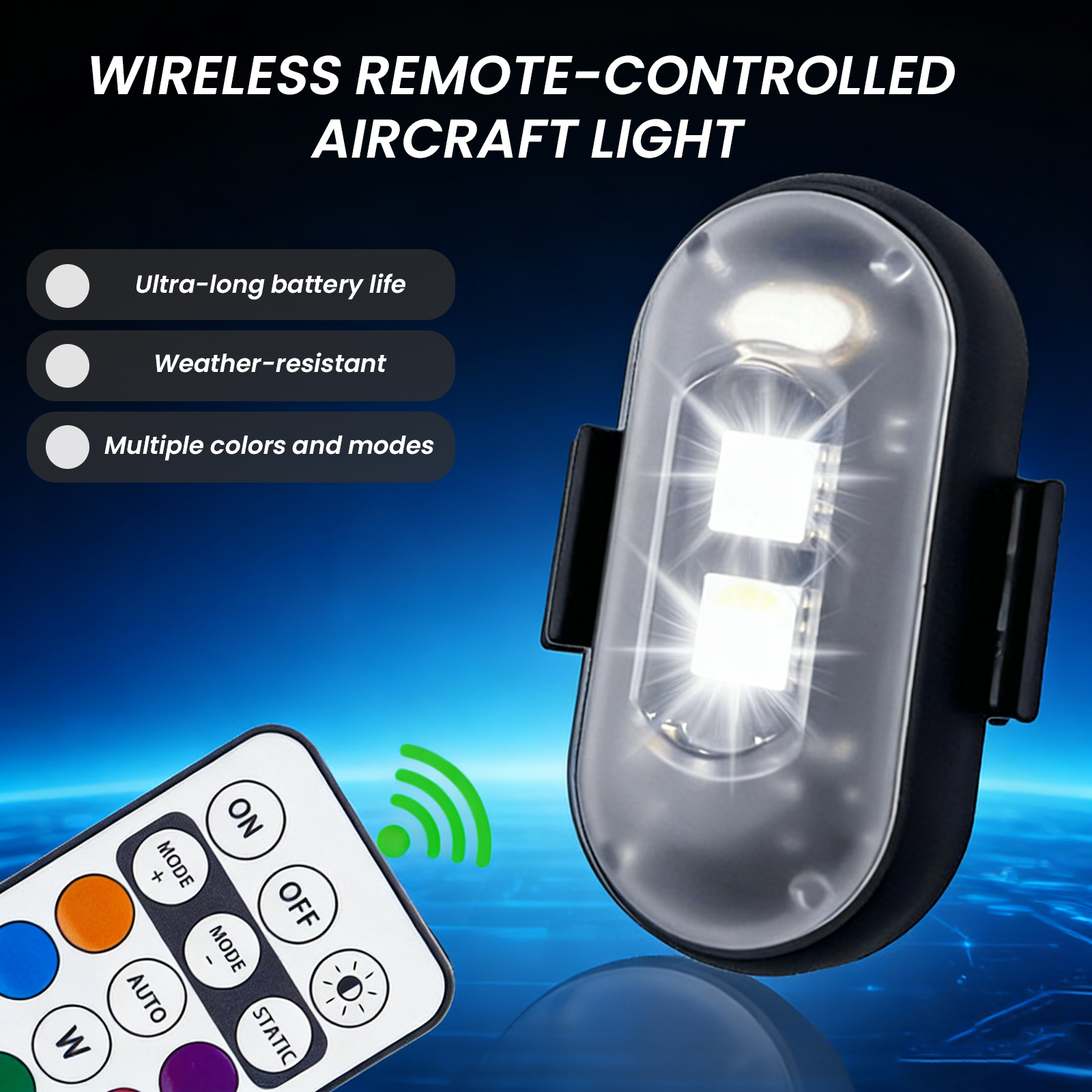 2/4/6PCS Wireless LED Strobe L - Drone Strobe Light recensione e prezzo