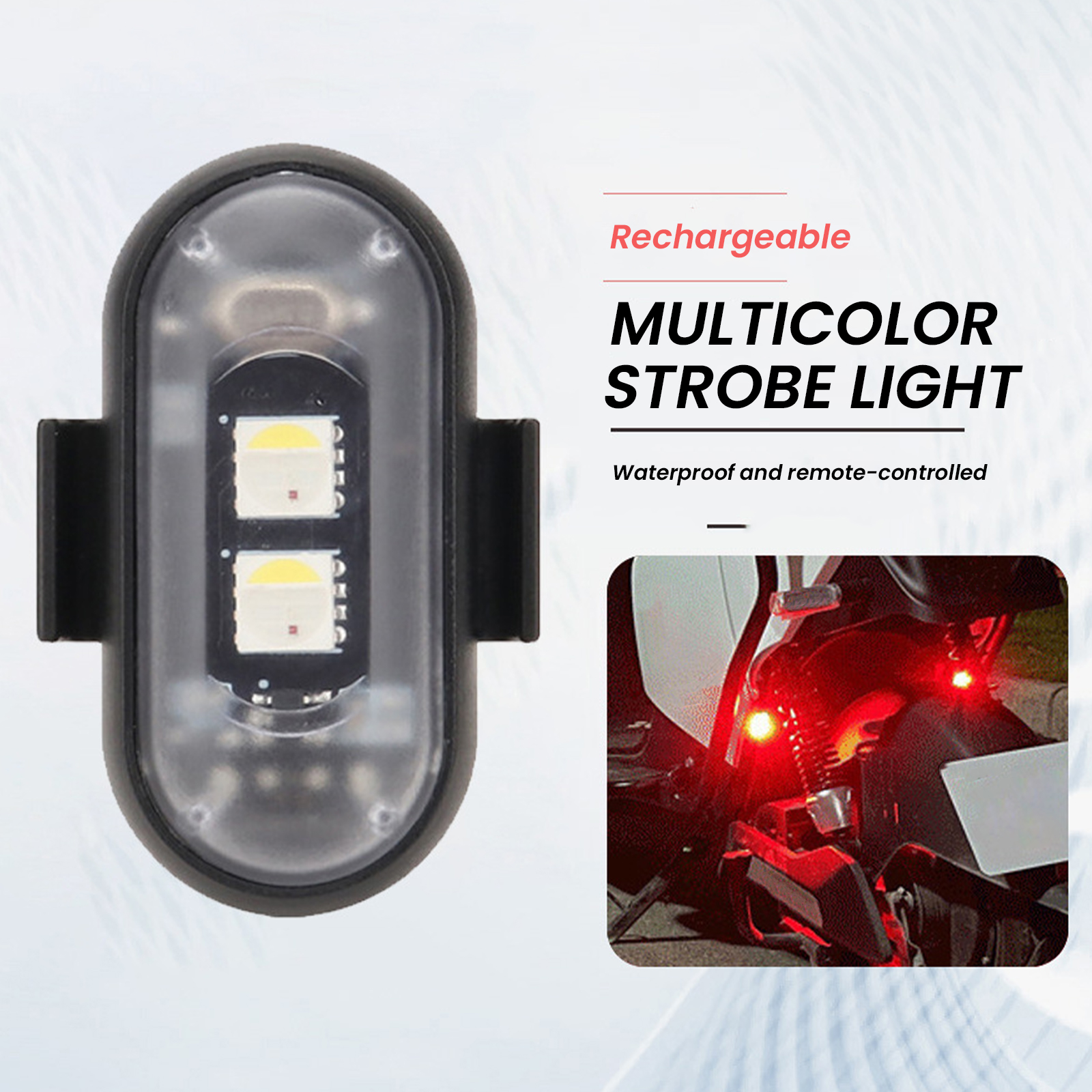 2/4/6PCS Wireless LED Strobe L - Drone Strobe Light recensione e prezzo