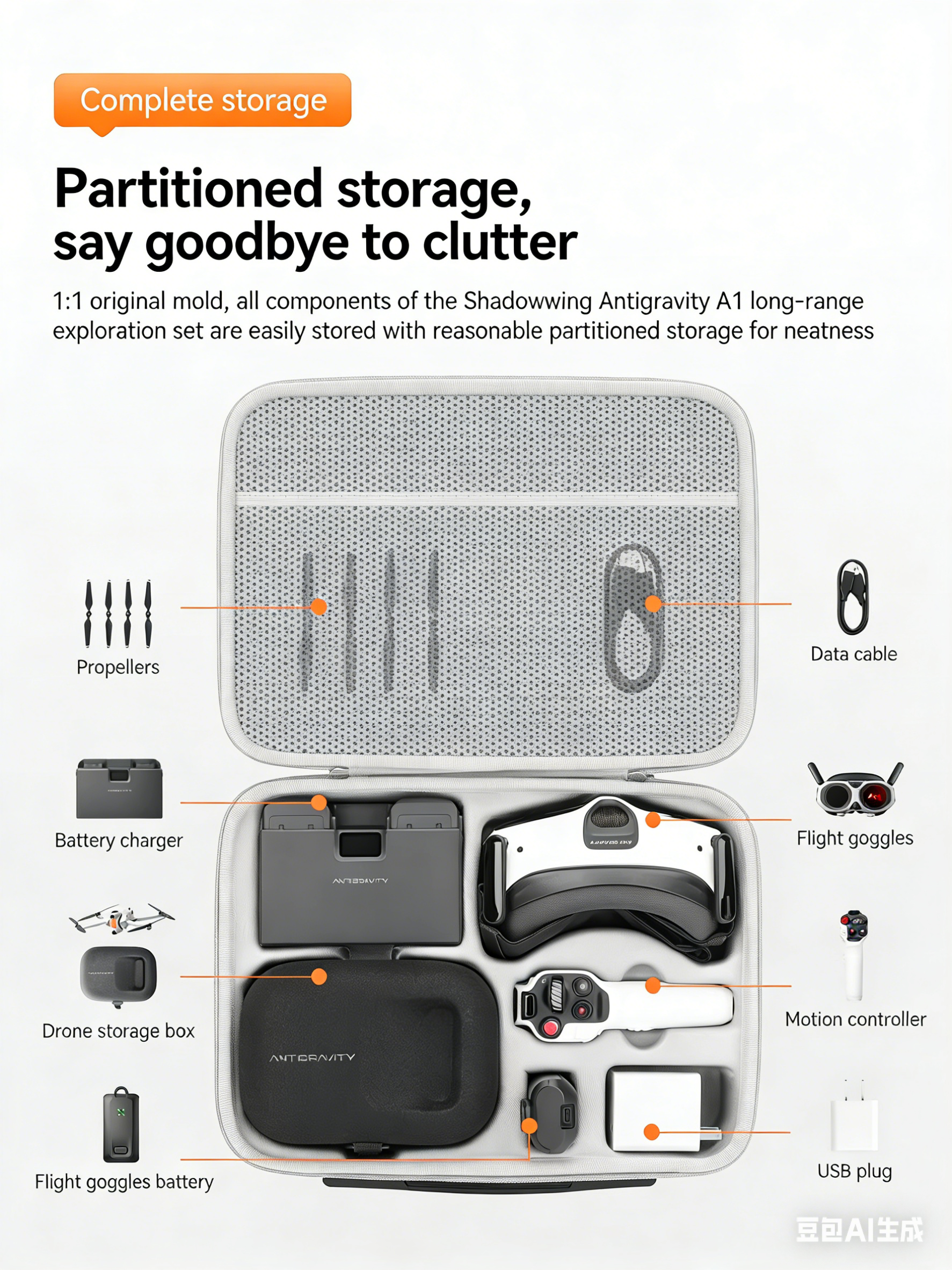 For Antigravity A1 Storage Bag - Drone Backpack recensione e prezzo