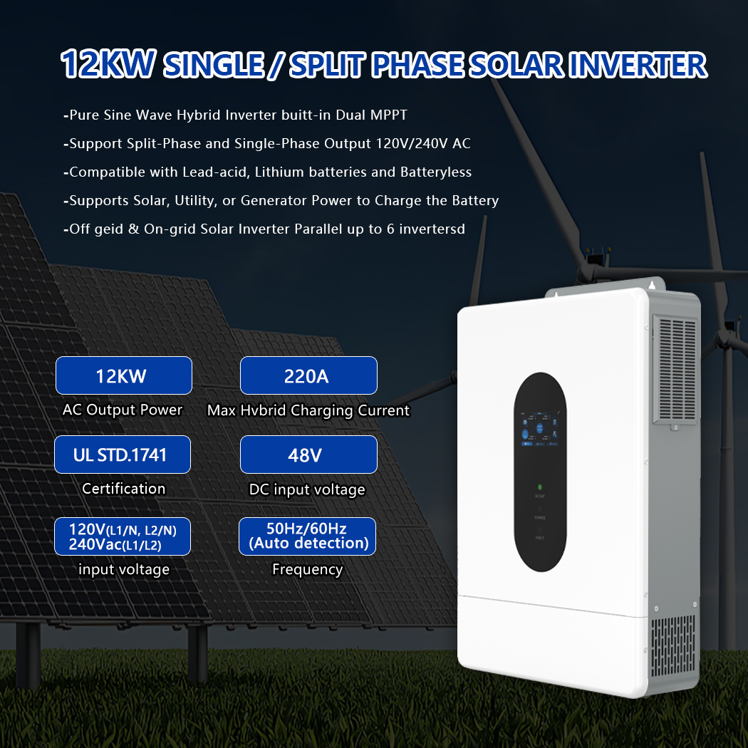 Y&H 12KW Hybrid Solar Inverter - Drone Solar Charger recensione e prezzo