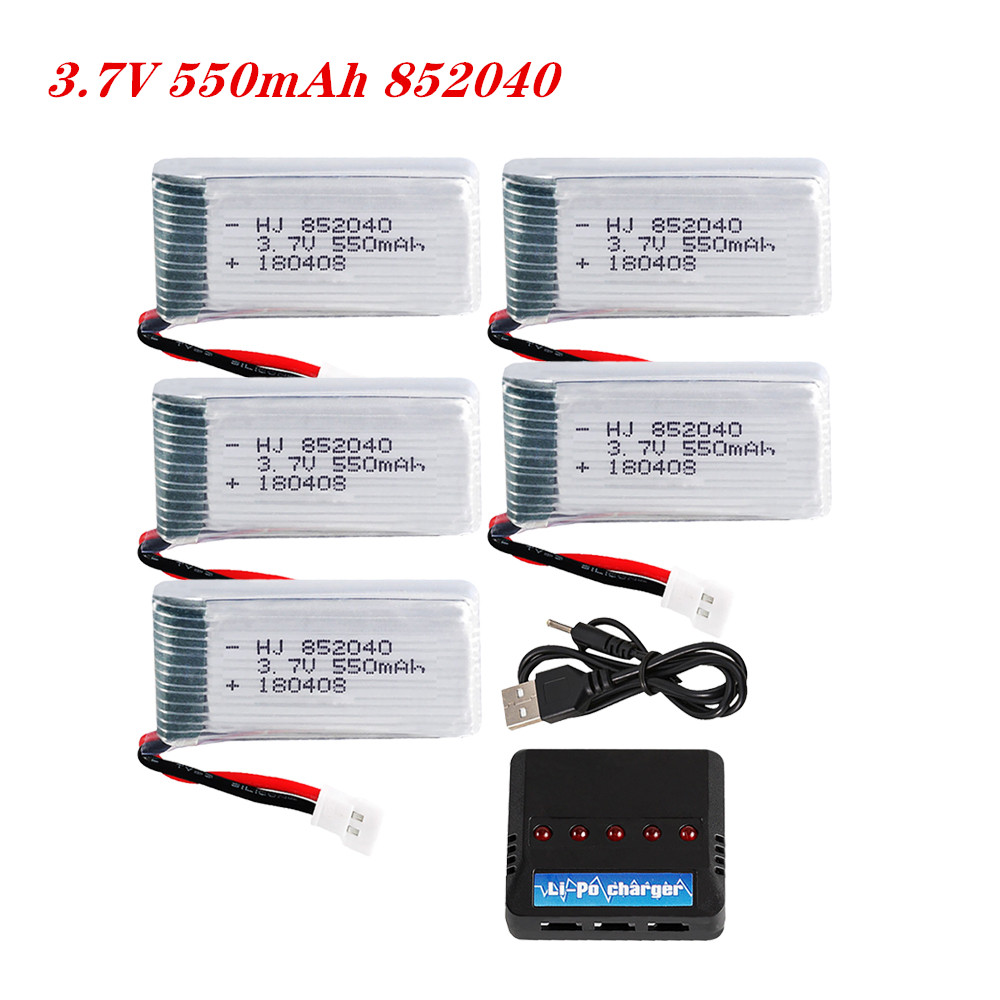 3.7V 550mAh 25C Lipo Battery 8 - Drone Battery Adapter recensione e prezzo