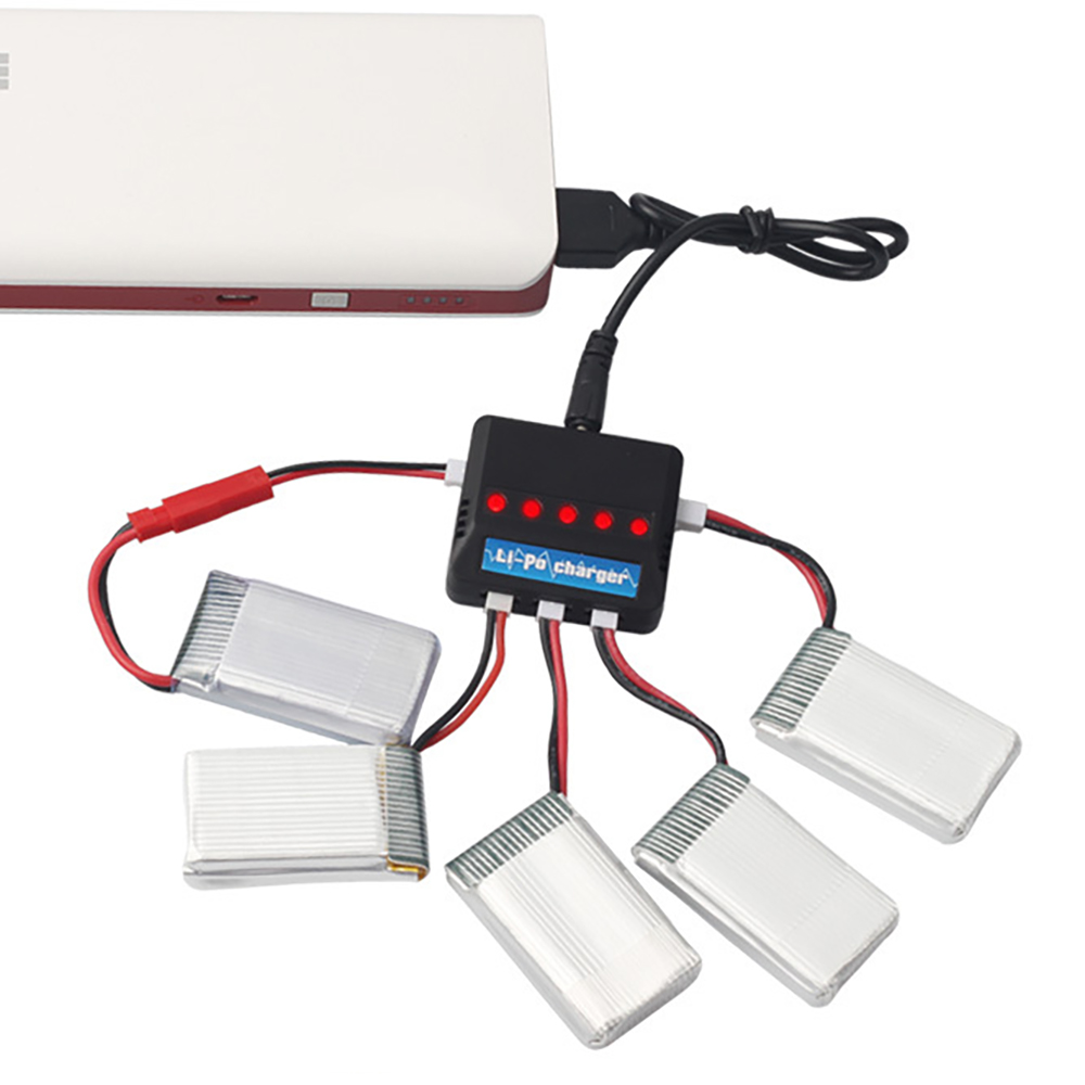 3.7V 550mAh 25C Lipo Battery 8 - Drone Battery Adapter recensione e prezzo