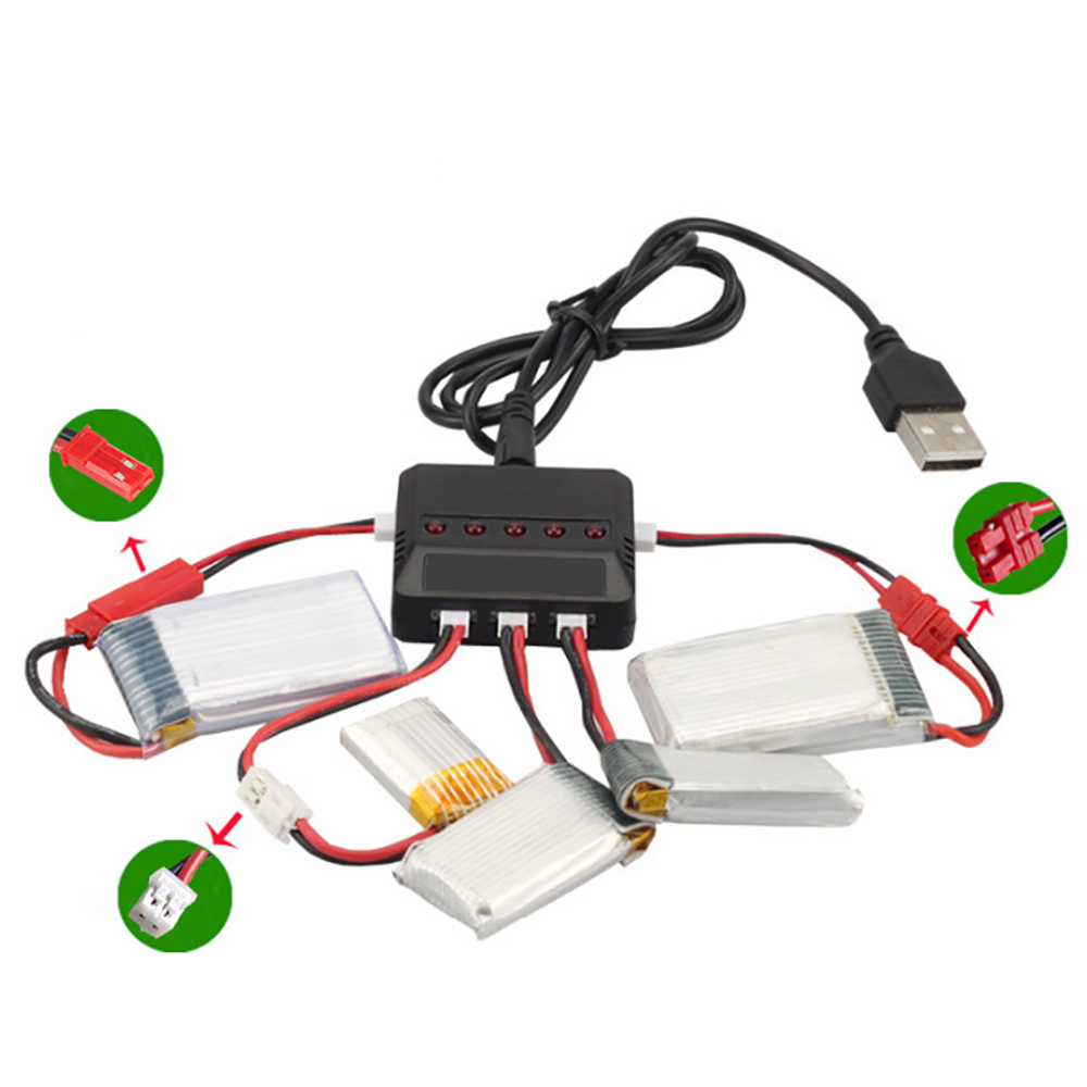 3.7V 550mAh 25C Lipo Battery 8 - Drone Battery Adapter recensione e prezzo
