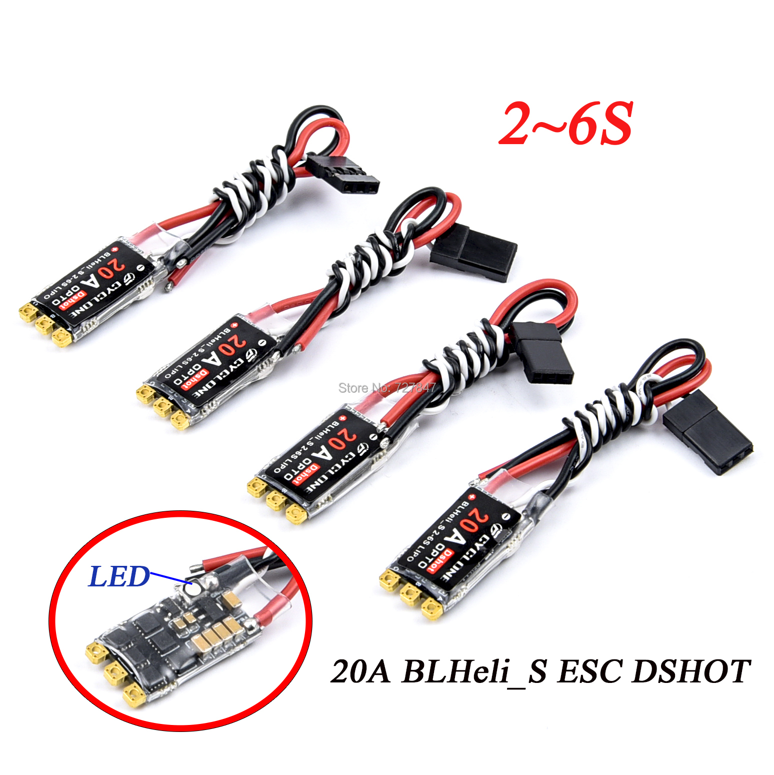 Cyclone 20A 35A 45A BLHeli_S D - Drone Beacon Light recensione e prezzo