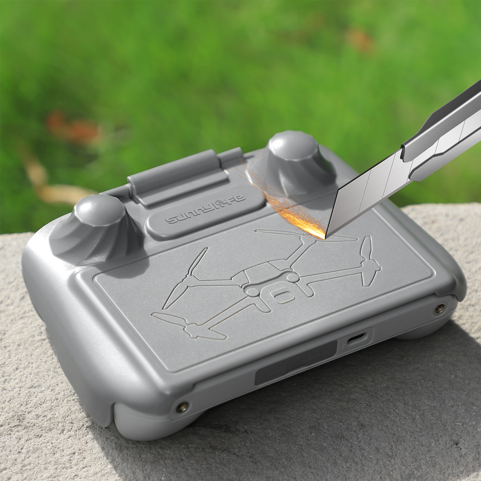 Scratch Proof TPU Case for DJI - Drone Propeller Holder recensione e prezzo