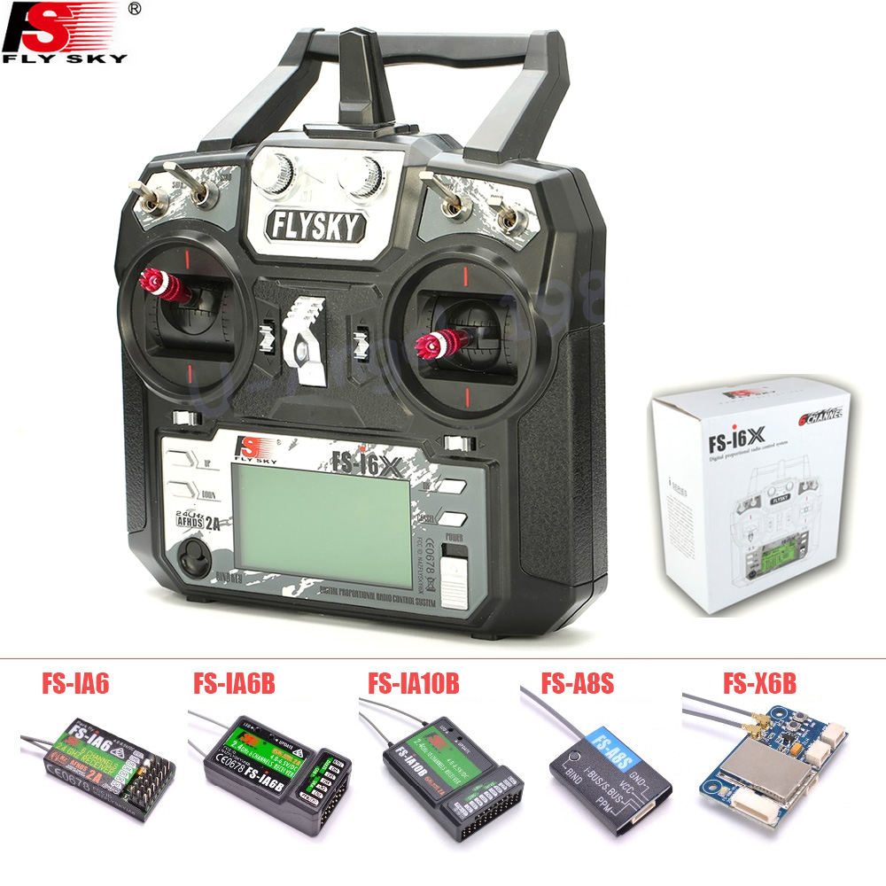 FLYSKY FS-i6X FS i6X 10CH 2.4G - Drone Battery Adapter recensione e prezzo