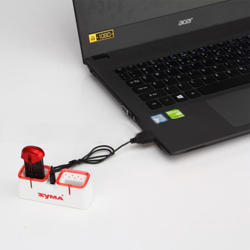 Dual USB Fast Charger for Syma - Drone Battery Adapter recensione e prezzo