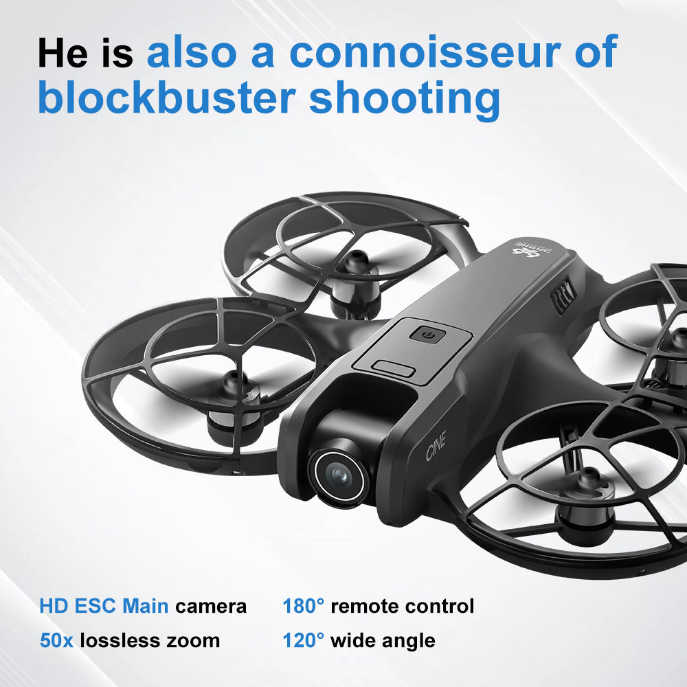 V666 Foldable Mini Drone 4K Du - Drone Power Bank recensione e prezzo