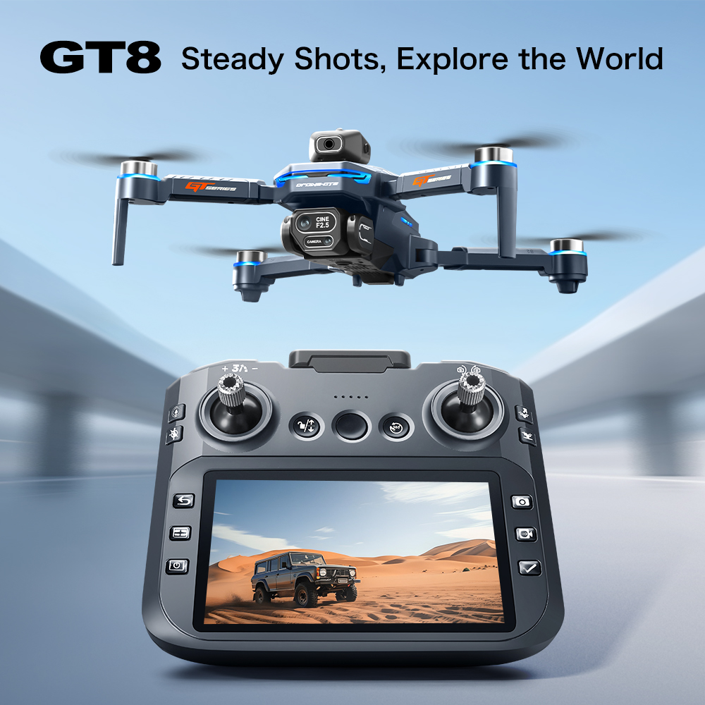 GT8 Obstacle Avoidance Aerial  - Drone Battery Adapter recensione e prezzo