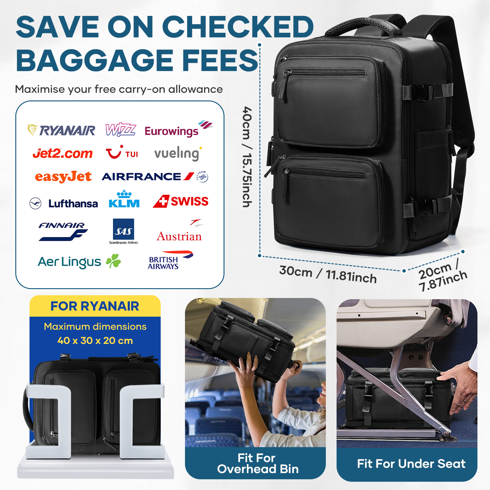 Women Backpack Vacuum Backpack - Drone Backpack recensione e prezzo